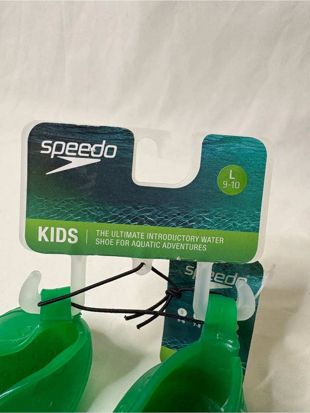 Speedo Kids Bright Green Water Shoes Large 9-10